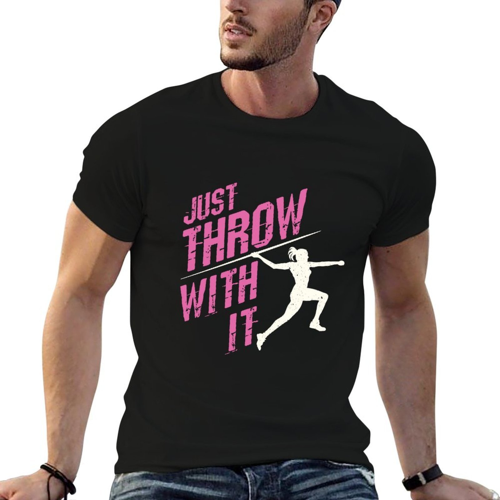 Javelin Throwing - تي شيرت نسائي من Just Throw