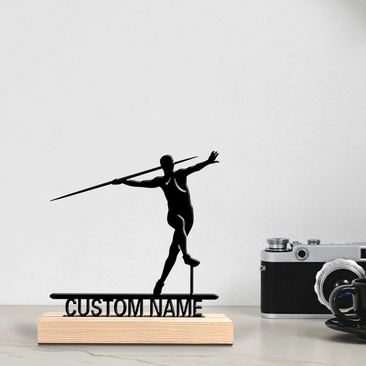 تمثال رمي الرمح المعدني المخصص - مراجعة Javelin Throwing وسعره