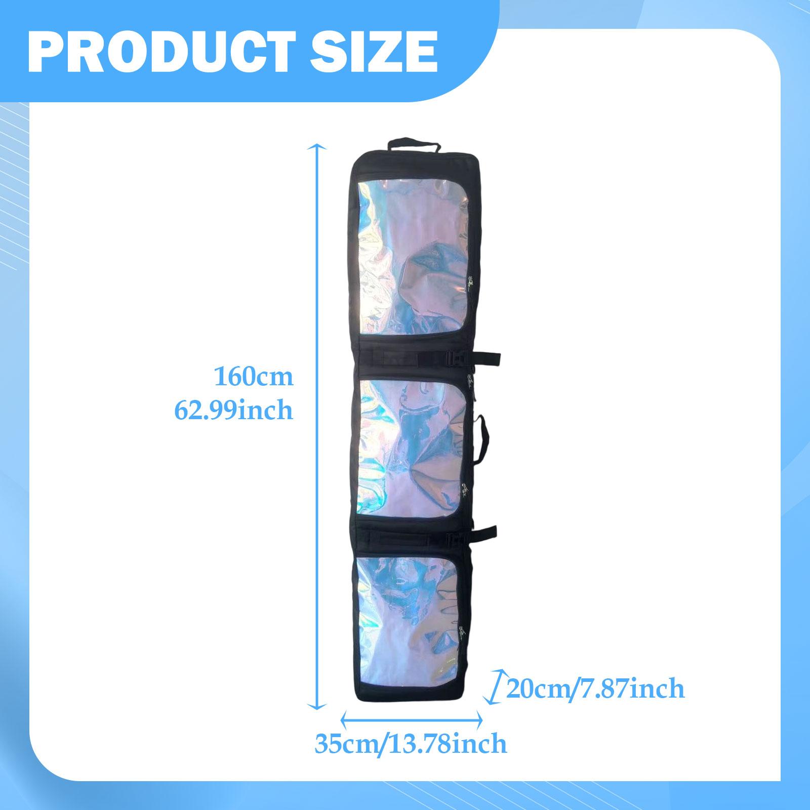 حقيبة تزلج واقية بعجلات مقاومة - مراجعة Sports Equipment Bag With Wheels وسعره
