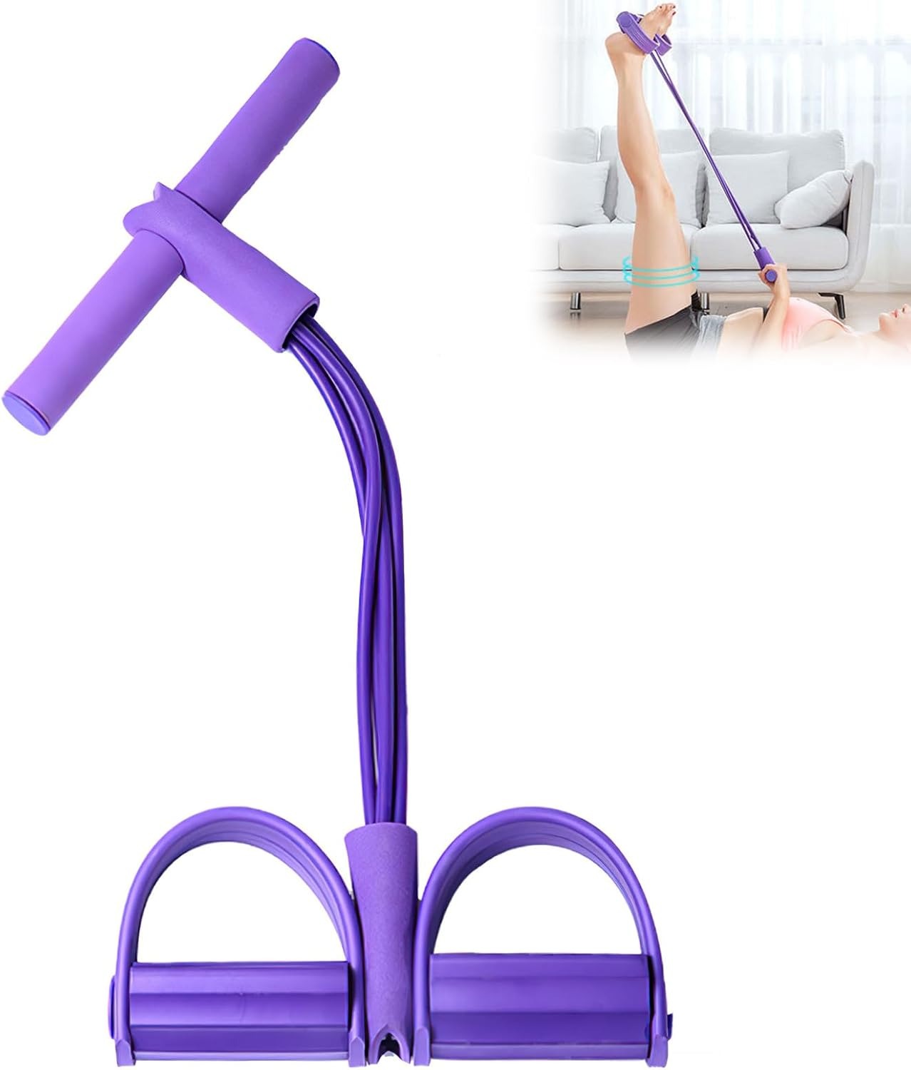حبل مقاومة متعدد الوظائف بأربع - مراجعة Sports Equipment Near Me وسعره