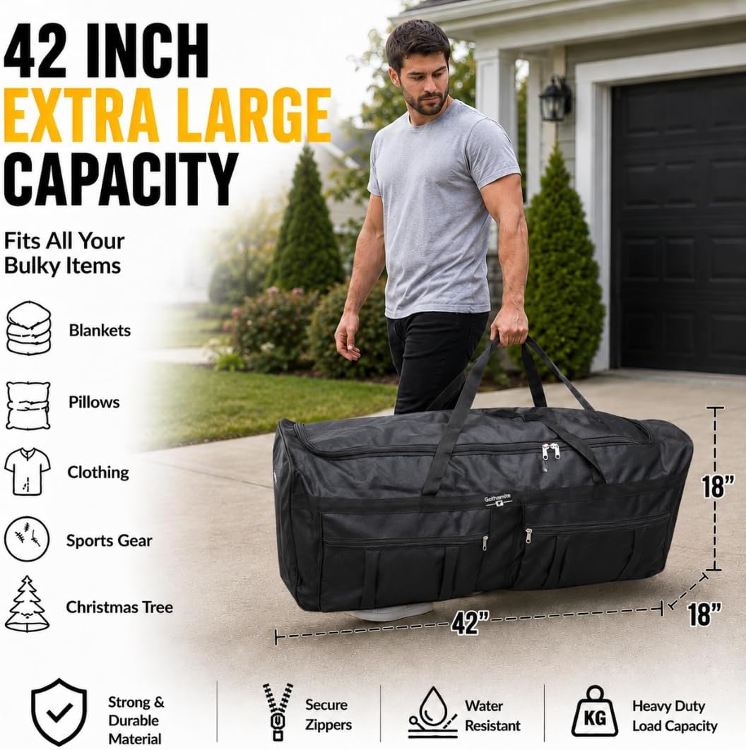 حقيبة سفر بعجلات قابلة للطي مق - مراجعة Sports Equipment Bag With Wheels وسعره