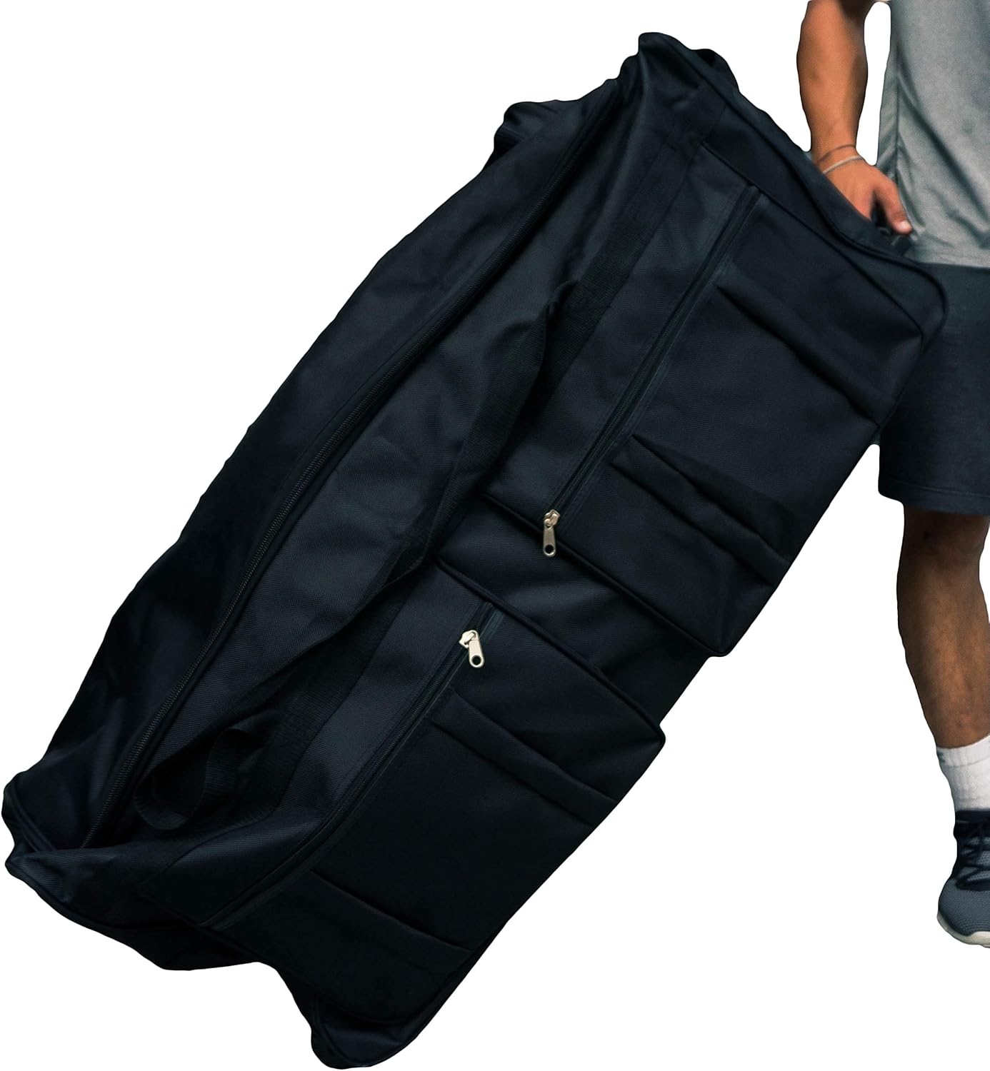 حقيبة سفر بعجلات قابلة للطي مق - مراجعة Sports Equipment Bag With Wheels وسعره