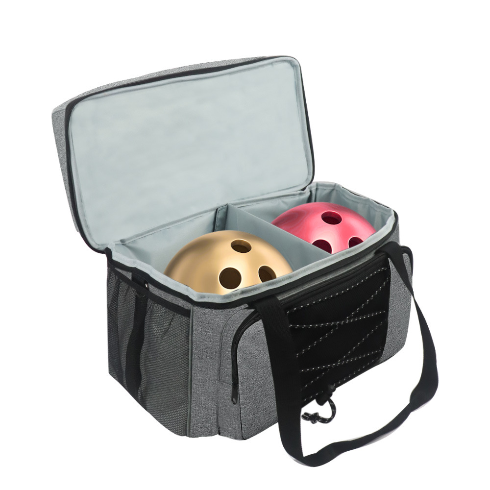 شعار مخصص النايلون البولينج حق - مراجعة Sports Equipment Bag With Wheels وسعره