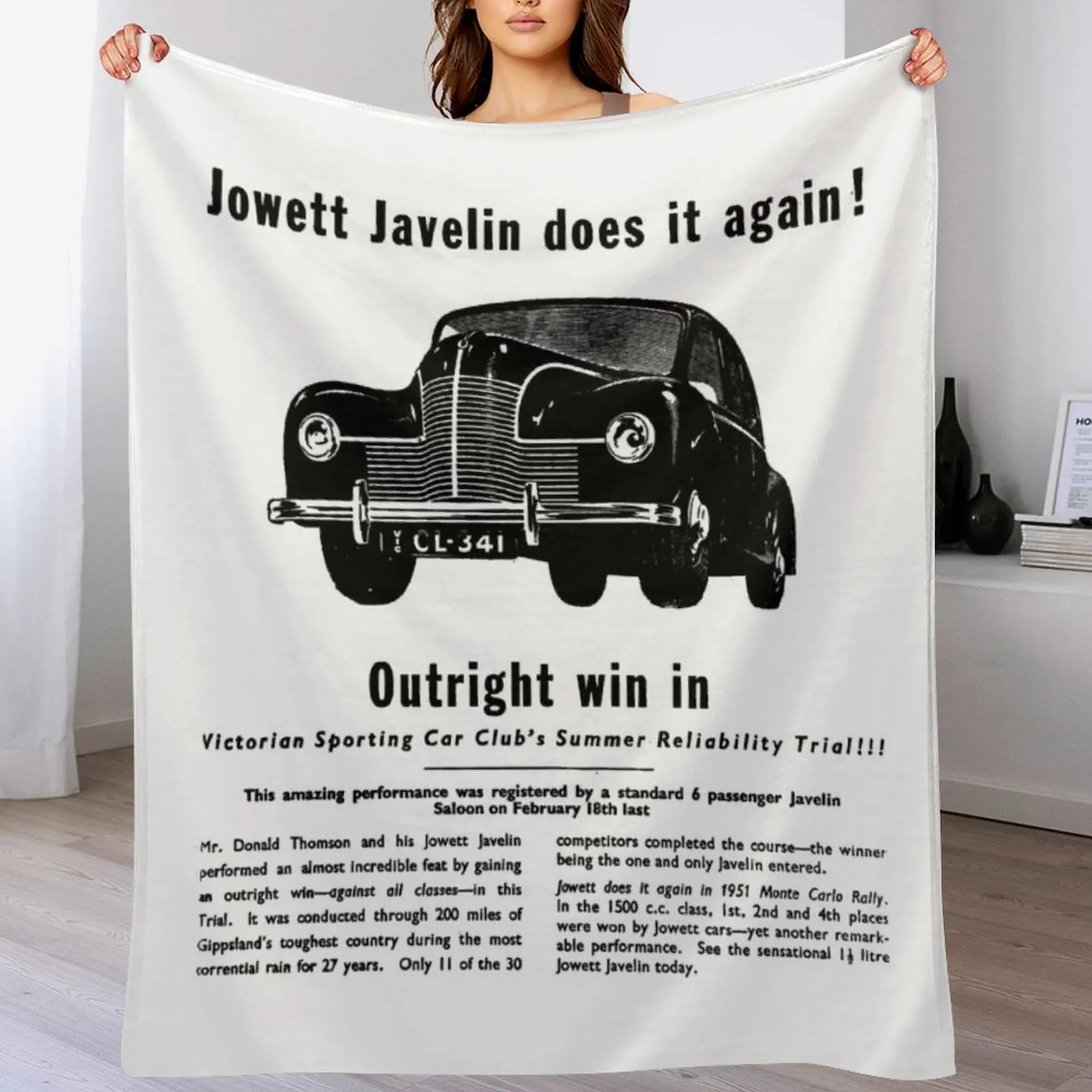 بطانية JOWETT JAVELIN الأنيقة  - مراجعة Javelin Throwing وسعره