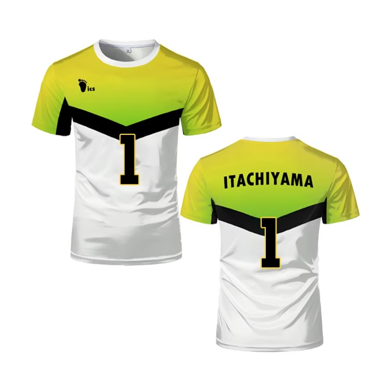 قميص هايكيو الياباني للأنمي 20 - مراجعة Sports Equipment Jersey وسعره