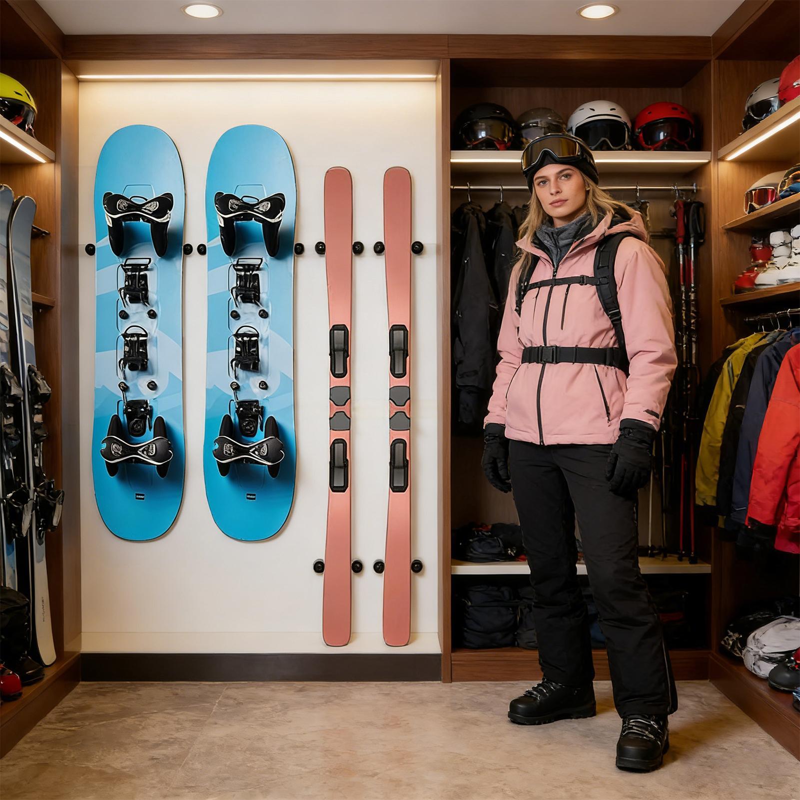 حامل تزلج على الحائط عمودي على - مراجعة Sports Equipment Shop وسعره