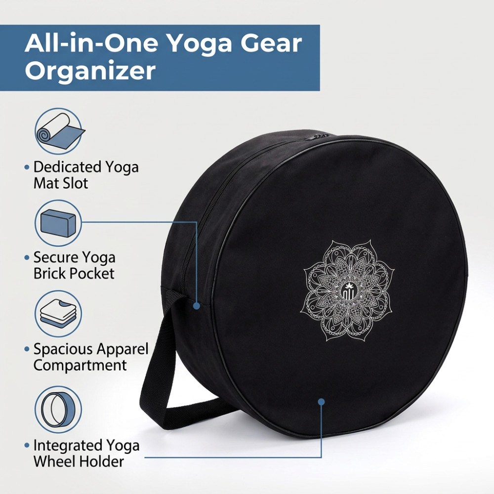حقيبة ظهر لعجلة اليوغا والبيلا - مراجعة Sports Equipment Bag With Wheels وسعره